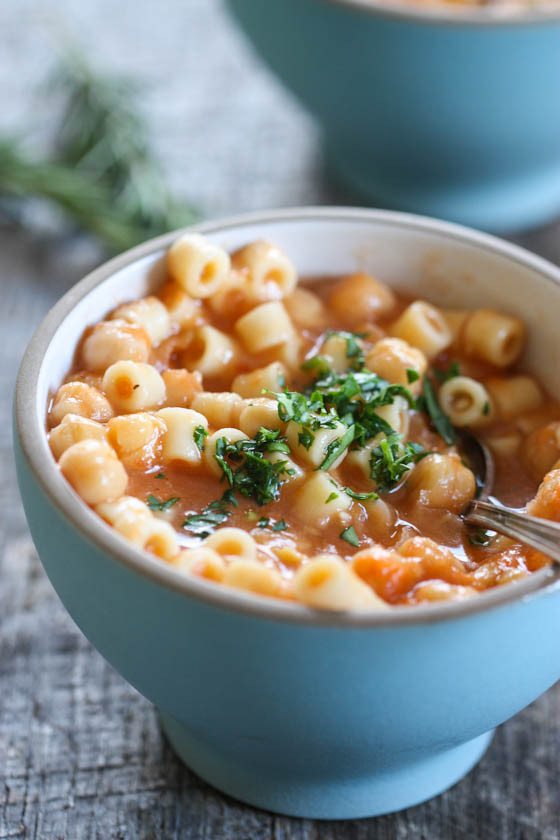 Pasta with Chickpeas