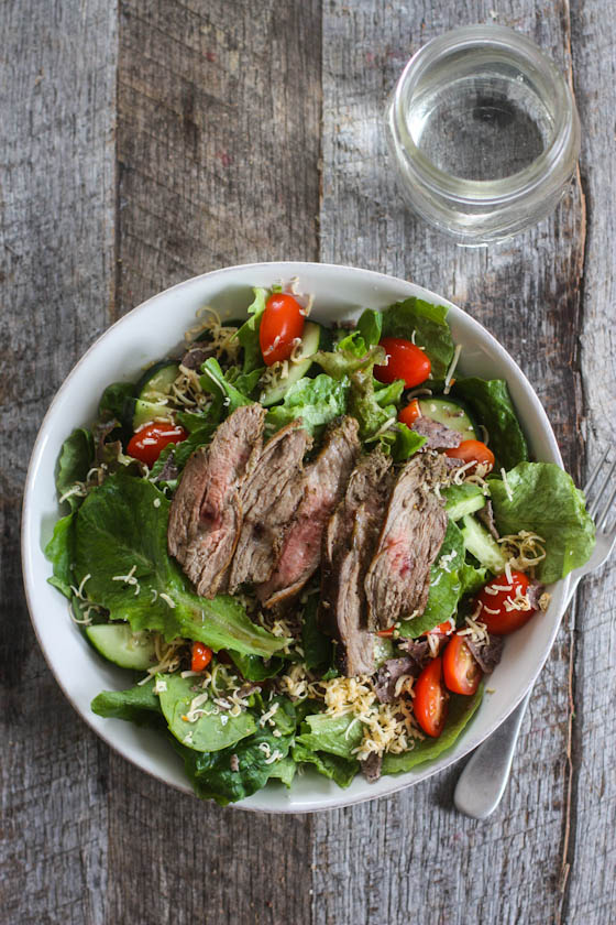 southwestern steak salad-8509